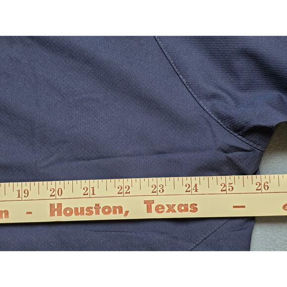 Footjoy Hydrolite Men XL Golf Rain Wind Shirt Navy Blue Gray Michelob Ultra Logo - Picture 5 of 8